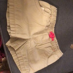 Tan children’s shorts